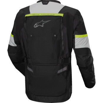 Alpinestars Bogota Pro Drystar® Jacket - Dark Black/Ice Gray/Yellow Fluo - 3207023-1381