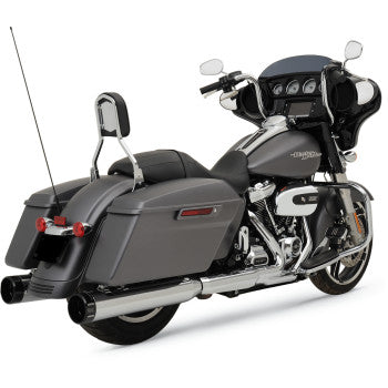 Khrome Werks 4-1/2" HP-Plus Slip-On Mufflers for Select Harley-Davidson Touring / Tri Glide / Freewheeler Models - Chrome Klassic Tip - 202725