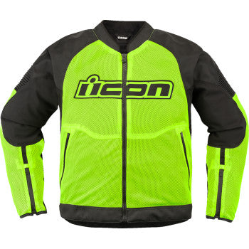 Icon Overlord3 Mesh™ Jacket - Hi-Viz Yellow