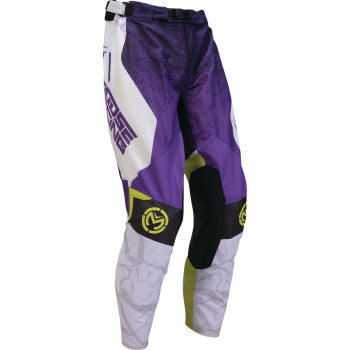 Moose Offroad Sahara Pants - Purple/Hi-Viz