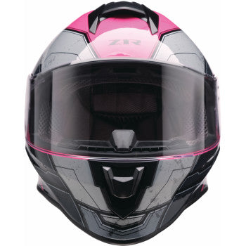 Z1R Youth Warrant 2.0 Helmet - Sentinel - Black/Pink