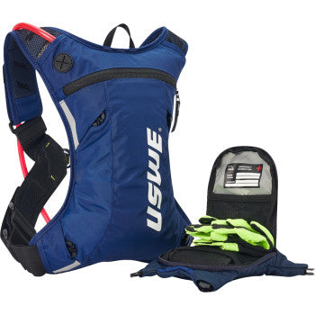 Uswe Moto Hydration Pack - 12L - Factory Blue - 5212090039