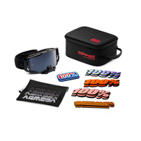 100% Armega LE Custom Goggle Patch Kit - Hiper Silver Mirror - 50081-10001