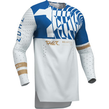 Thor Sportmode Mind Control Jersey - Light Gray/Blue
