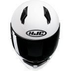 HJC C10 Solid Motorcycle Helmet - White - 0101-19570