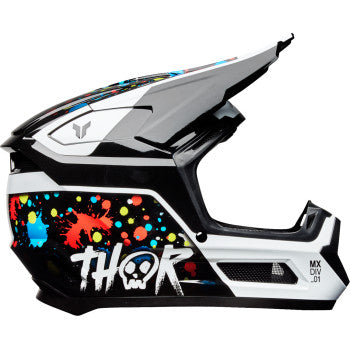 Thor Youth Fleet Helmet - Splat - Black