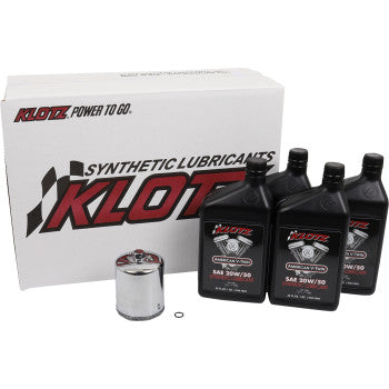 Klotz Oil Basic Oil Change Kit - Sportster - KH-105