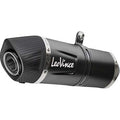 LeoVince LV One Evo Slip-On Muffler for 2021-2026 Yamaha Tenere 700 - Matte Black - 14330EBU