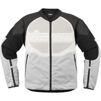Icon Overlord3™ Leather Jacket - White