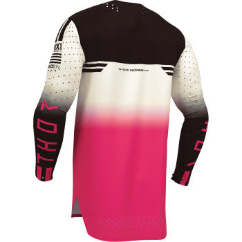Thor Sportmode Geo Jersey - Vintage White/Pink