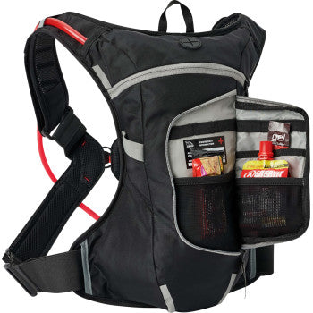 Uswe Moto Hydration Pack - 4L - Black/Gray - 204059001