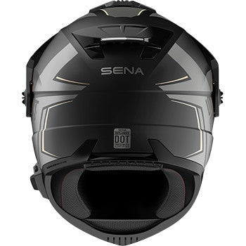 Sena Outlander Motorcycle Helmet - Matte Black - 0110-9877