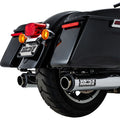 Vance & Hines Supersport Slip-On Mufflers for Select Harley-Davidson Street Glide / Road Glide / Touring Models - Chrome - 16721