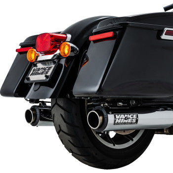 Vance & Hines Supersport Slip-On Mufflers for Select Harley-Davidson Street Glide / Road Glide / Touring Models - Chrome - 16721