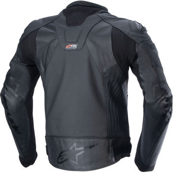 Alpinestars GP Plus R v4 Rideknit® Leather Jacket - Black/Black - 3100324-1100
