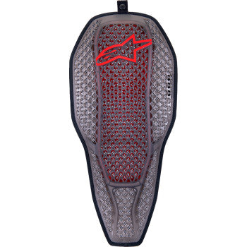 Alpinestars Nucleon Flex PROi Full Back Protector Insert - Transparent Smoke/Red - 2702-0287