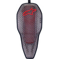 Alpinestars Nucleon Flex PROi Full Back Protector Insert - Transparent Smoke/Red - 2702-0287