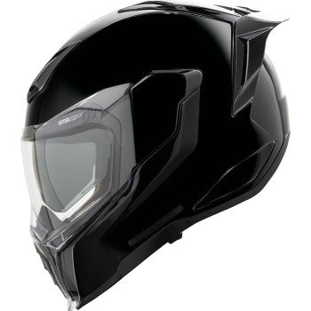 ICON Ultraflite Solid MIPS Motorcycle Helmet - Gloss Black