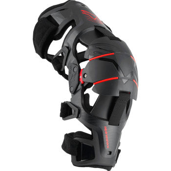 Alpinestars RK-1 Plasma Knee Braces - S/M - Black/Red - 6501725-13-SM