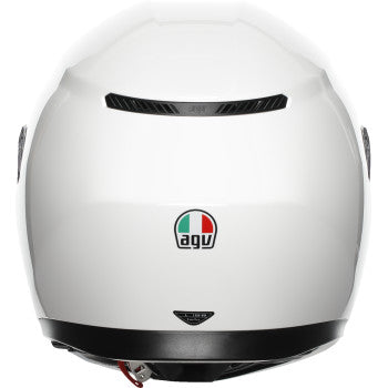 AGV K3 Mono Motorcycle Helmet - White - 0101-18055