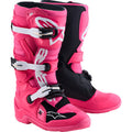 Alpinestars Youth Tech 7S Boots - Fluorescent Pink/Black/White - 2015017-3187-7