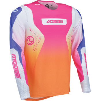 Moose Offroad Alpha One Jersey - Orange/Purple