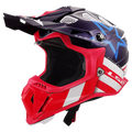 LS2 Subverter Evo Constellation Full Face MX Motorcycle Helmet Gloss Red White Blue
