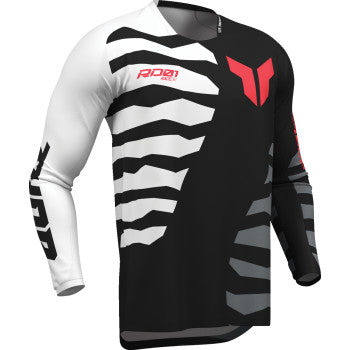 Thor Launchmode Shredder Jersey - Black/White
