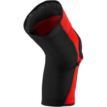 100% Ridecamp Knee Guards - Red/Black - 70001-00011