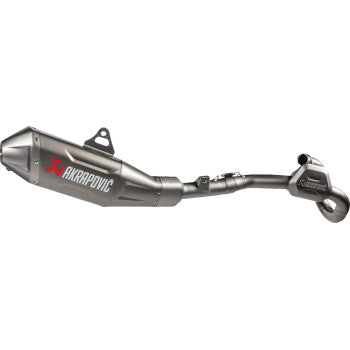 Akrapovic Evolution Line Titanium Exhaust System for 2025 Honda CRF450R / CRF450RX - S-H4E1-FDHLT