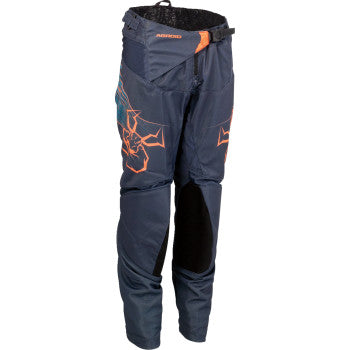 Moose Offroad Youth Agroid Vented Pants - Blue/Orange