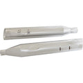 Khrome Werks 4-1/2" HP-Plus Slip-On Mufflers for Select Harley-Davidson Street Glide / Road Glide / Touring Models - Chrome Edge Tip - 202665
