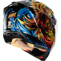ICON Threshold Burn Birdie Burn Modular Motorcycle Helmet - Blue