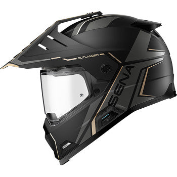 Sena Outlander Motorcycle Helmet - Matte Black - 0110-9877