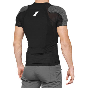 100% Tarka Body Armor - Short Sleeve - Black - 70011-00001