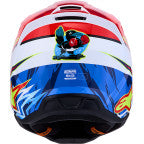 Alpinestars SM3 Falcon Motorcycle Helmet - Red Fluo/White/Blue/Yellow Fluo - 0110-9813