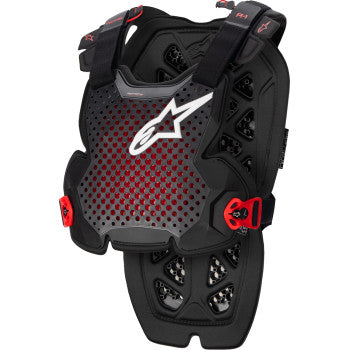 Alpinestars A-1 Pro Chest Guard - Anthracite/Black/Red - 67001231431M/L