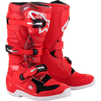Alpinestars Youth Tech 7S Boots - Red - 2015017-30
