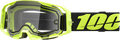 100% Armatic Enduro Moto Goggle - Neon Yellow Clear - 50070-10004
