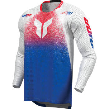 Thor Launchmode Air Darkside Jersey - White/Blue