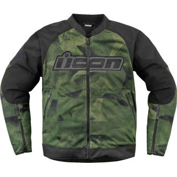Icon Overlord3 Mesh™ Camo Jacket - Green