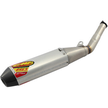FMF Factory 4.1 RCT Slip-On Muffler - Stainless Steel/Aluminum with Carbon Fiber End Cap - YZF/FX/WR - 044453