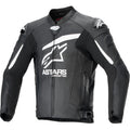 Alpinestars GP Plus R v4 Airflow Leather Jacket - Black/White - 3100624-12-54