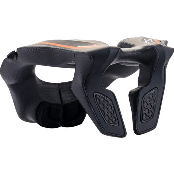 Alpinestars Youth Neck Support - Black/Orange - 6540118-14-OS