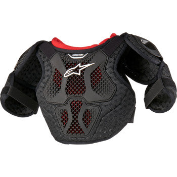 Alpinestars Youth Bionic Action Kickstart Chest Guard - Black/Red - 6740624-13-4/6