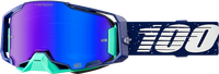 100% Armega Hiper Goggle - Noche Hiper Blue Mirror Lens - 50003-10026