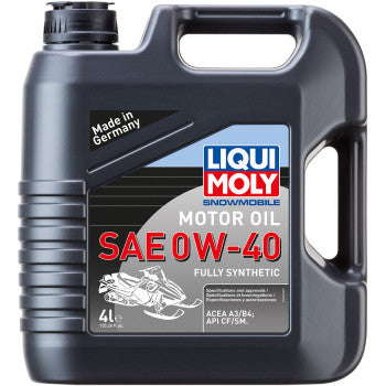 Liqui Moly Snowmobile Synthetic Oil - 0W-40 - 4 Liter - 20150