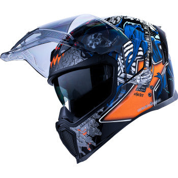 ICON Airflite Trick or Street 4 Motorcycle Helmet - Black