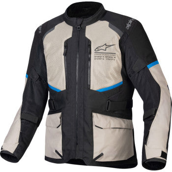 Alpinestars Andes Air Drystar® Jacket - Black/Laurel Gray/Bright Blue - 3207924-1479