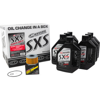 Maxima Racing Oil SXS Synthetic Oil Change Kit - Honda Talon - 10W40 - 90-049013-HON
